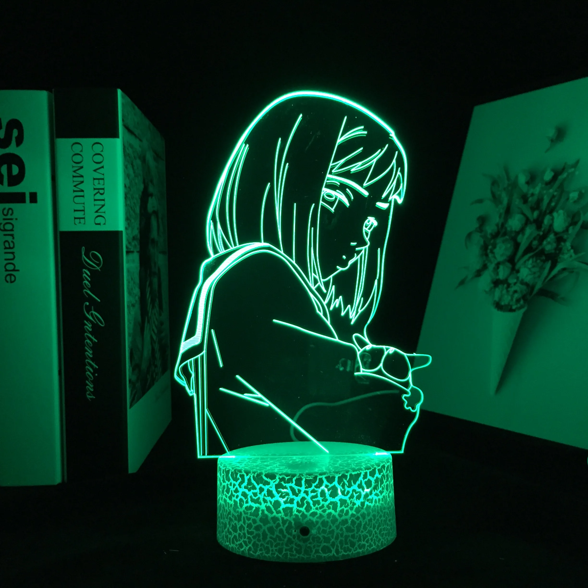 Anime Figure Cat And Girl 3D LED Night Light for Child Birthday Gift Bedroom Decoration Light Manga Girl Acrylic Night Light
Anime Figure Cat And Girl 3D LED Night Light for Child Birthday Gift Bedroom Decoration Light Manga Girl Acrylic Night Light
