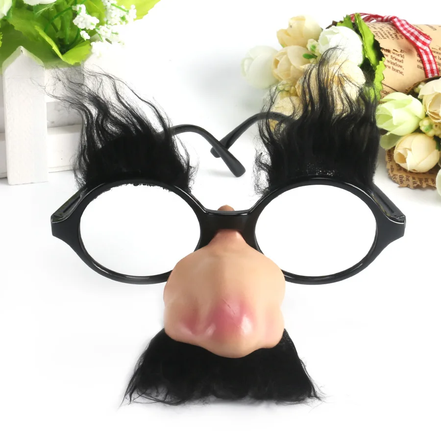Disguise Eyeglasses Novelty Nose Eyebrows Mustache Clown Glasses Women Men Children Funny Gifts Toys Christmas
Disguise Eyeglasses Novelty Nose Eyebrows Mustache Clown Glasses Women Men Children Funny Gifts Toys Christmas