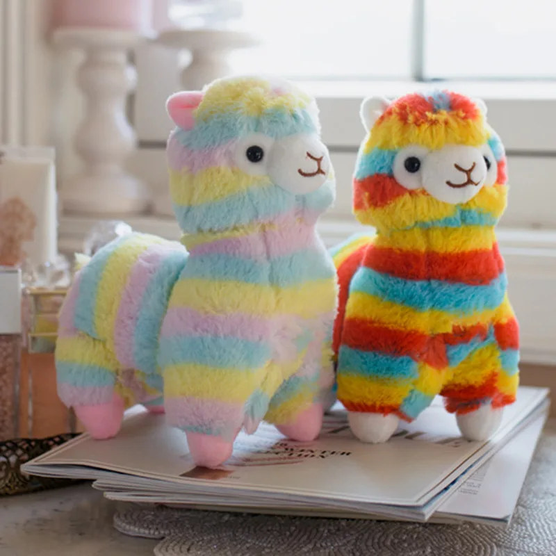 35CM Rainbow Alpaca Doll Lamb Plush Toy Cute Girl Small Wool Toy Valentine's Day Gift Girl Heart Doll Presents for Girlfriend
35CM Rainbow Alpaca Doll Lamb Plush Toy Cute Girl Small Wool Toy Valentine's Day Gift Girl Heart Doll Presents for Girlfriend