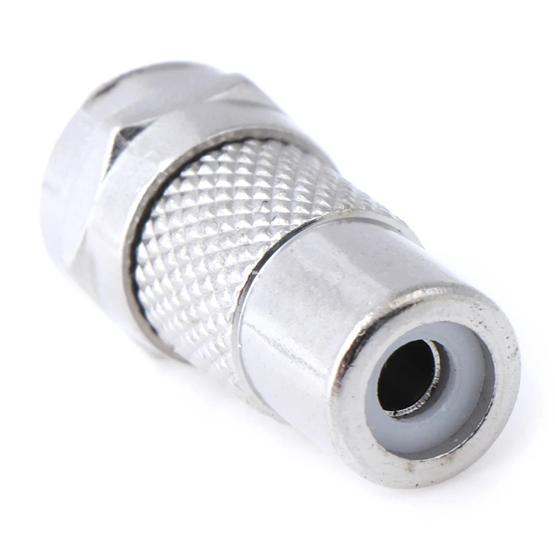 2 Pieces F Type Male To RCA Female Plug Straight Rf Connector Coaxial Adapter
2 Pieces F Type Male To RCA Female Plug Straight Rf Connector Coaxial Adapter