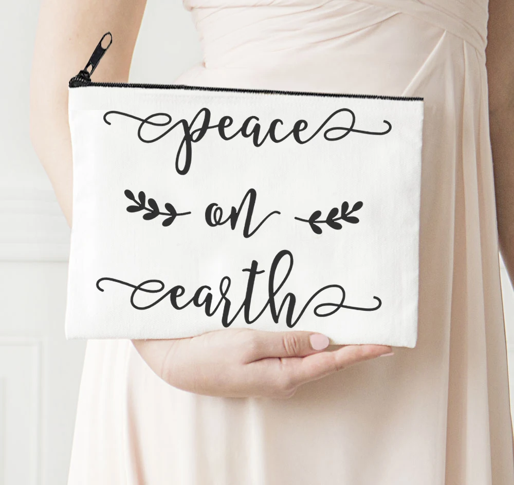 Christmas Make Up Bag Merry Christmas Fashion Cosmetic Organizer Peace on Earth Makeup Bags Wholesale Love Cute Bag M
Christmas Make Up Bag Merry Christmas Fashion Cosmetic Organizer Peace on Earth Makeup Bags Wholesale Love Cute Bag M