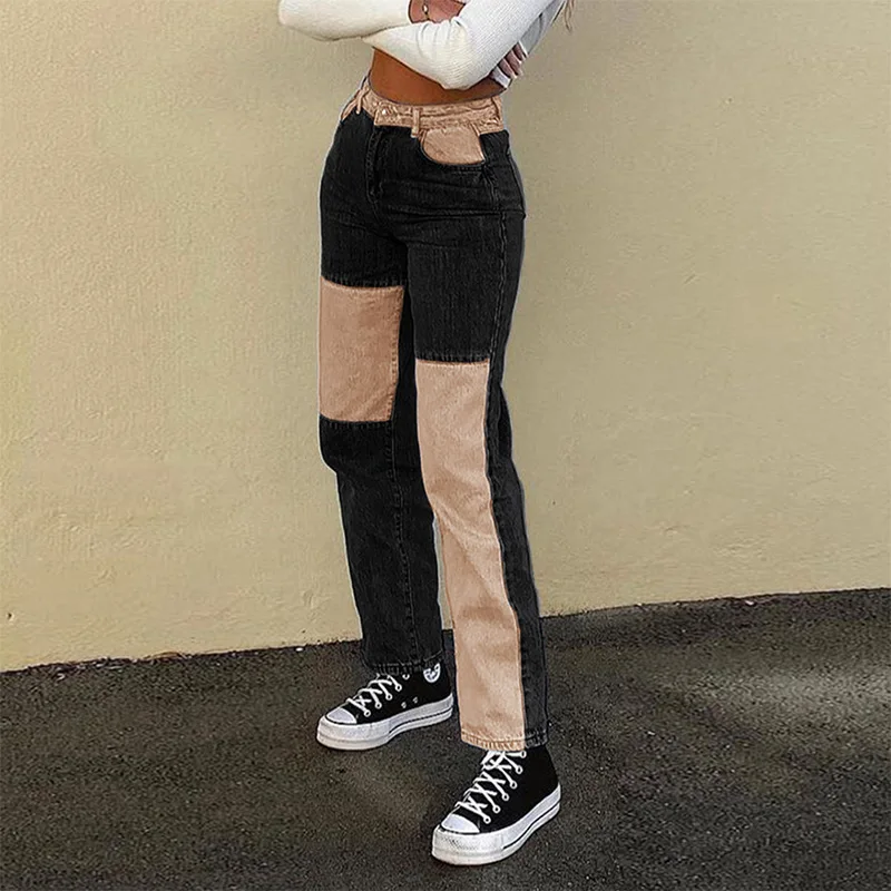 Streetwear Women's Bodycon Jeans woman Fashion Patchwork Harajuku Aesthetic Pants Jeans for women High Waisted Denim 90s Jeans
Streetwear Women's Bodycon Jeans woman Fashion Patchwork Harajuku Aesthetic Pants Jeans for women High Waisted Denim 90s Jeans