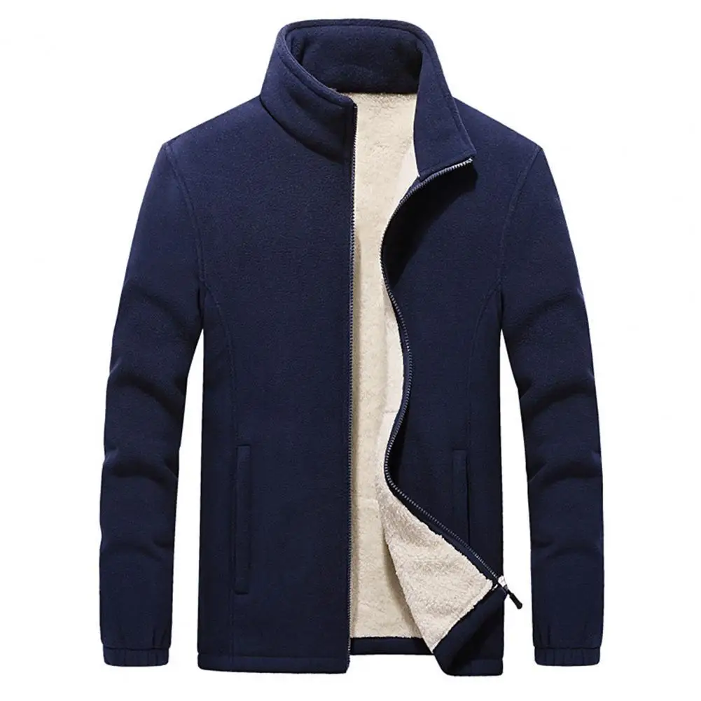 Men Winter Long Sleeve Warm Soft Coat Double-sided Plush Large Jacket Outwear Men's Clothing
Men Winter Long Sleeve Warm Soft Coat Double-sided Plush Large Jacket Outwear Men's Clothing