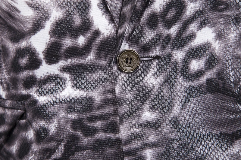 Superior Quality Single Button Men Blazers Fashion Leopard Printing DJ Singers Nightclub Costume Stylish Suit Jacket
Superior Quality Single Button Men Blazers Fashion Leopard Printing DJ Singers Nightclub Costume Stylish Suit Jacket