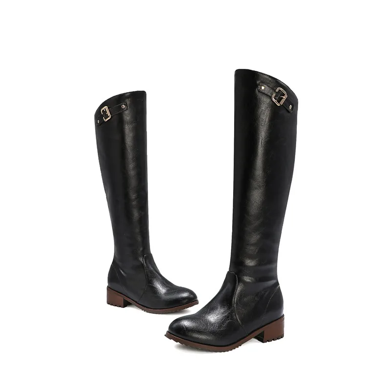 ZJVI 2021 Woman Knee High Boots Women Thigh High Boots Womens Square Heels Shoes Fashion Buckle Winter Autumn Ladies Motorcycle
ZJVI 2021 Woman Knee High Boots Women Thigh High Boots Womens Square Heels Shoes Fashion Buckle Winter Autumn Ladies Motorcycle