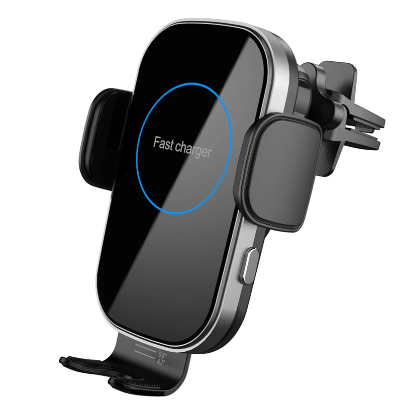Electric Powered Automatic Clamping Car Air Vent Wireless Charging Phone Holder 15W Fast Charging for All Phones Models
Electric Powered Automatic Clamping Car Air Vent Wireless Charging Phone Holder 15W Fast Charging for All Phones Models