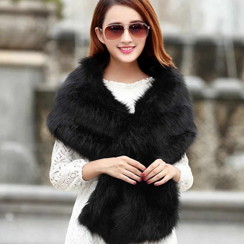Wedding Fake Fox Fur Solid Color Long Shawl Slimming Jacket Women Winter Shawl Women Winter Shawl Faux Fur Coat Jacket Women
Wedding Fake Fox Fur Solid Color Long Shawl Slimming Jacket Women Winter Shawl Women Winter Shawl Faux Fur Coat Jacket Women