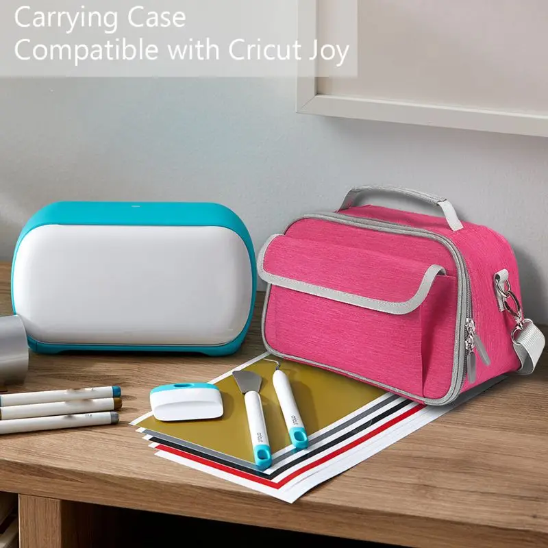 Portable Handbags Carry Case Box Storage Shulder Bag with Pocket for -Cricut Joy G92E
Portable Handbags Carry Case Box Storage Shulder Bag with Pocket for -Cricut Joy G92E
