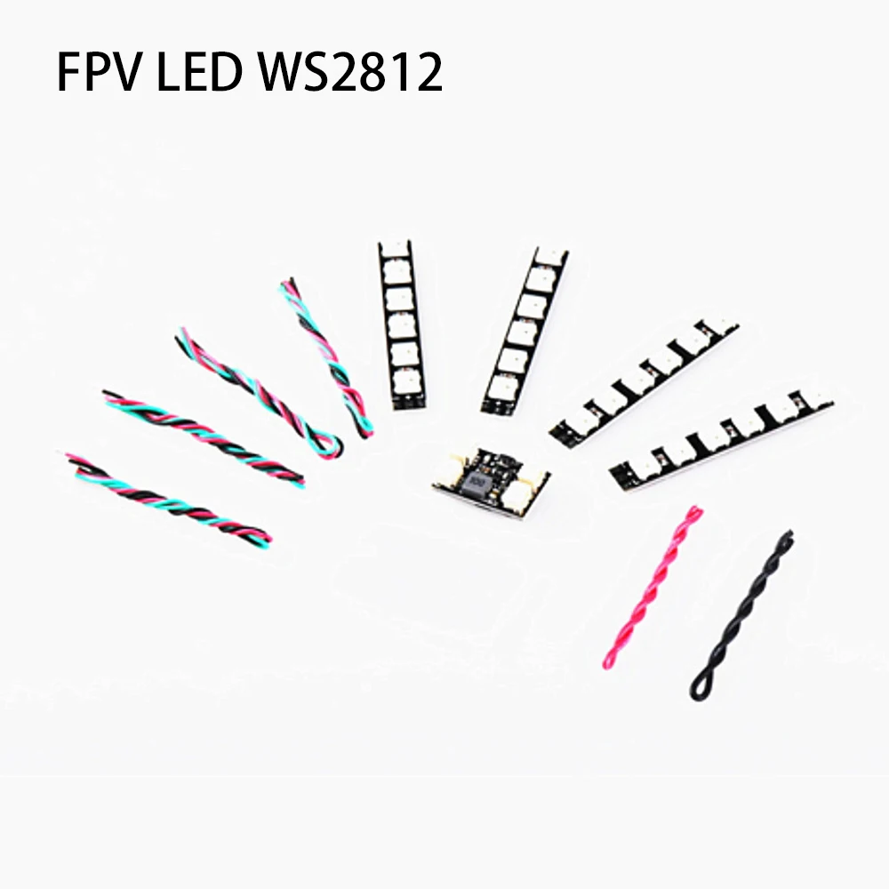 FPV LED WS2812 Led-platine LED Licht Module Control Modul Set for RC FPV Racing Drone Multirotor
FPV LED WS2812 Led-platine LED Licht Module Control Modul Set for RC FPV Racing Drone Multirotor
