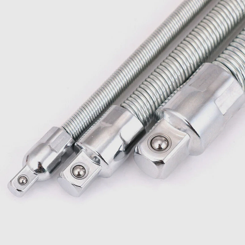 3Pcs Long Extension Bar Set 1/2 1/4 3/8 Drive 310 8 6 Socket Ratchet Set