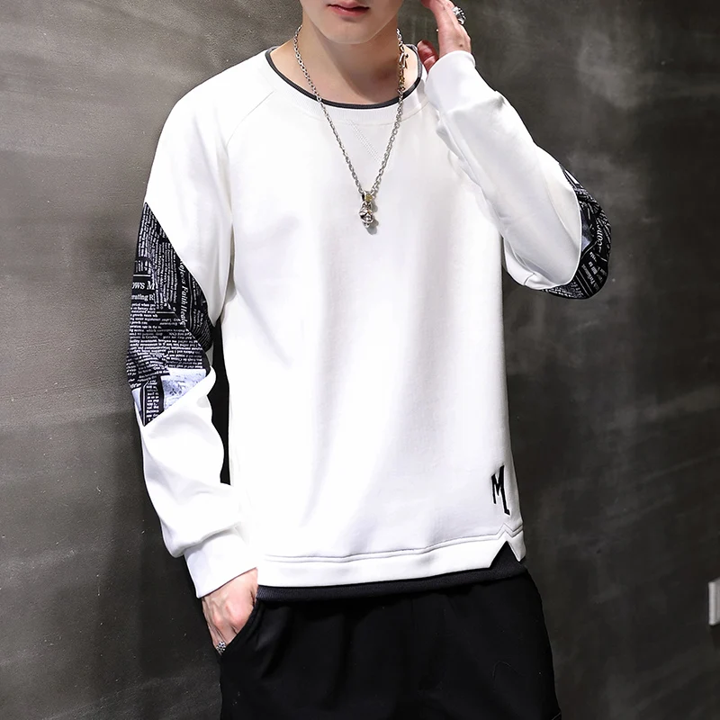 Street Knights 2021 New Autumn and Winter Men's New Long-Sleeved Sweater Men's Stitching Pattern Long-Sleeved T-Shirt Top
Street Knights 2021 New Autumn and Winter Men's New Long-Sleeved Sweater Men's Stitching Pattern Long-Sleeved T-Shirt Top