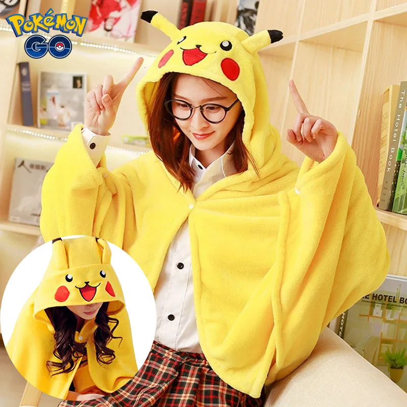New Pokemon Pikachu Yellow Shawl Cloak Child Cartoon Plush Cloak Air Conditioning Blanket Air Conditioning Blanket Cover Blanket
New Pokemon Pikachu Yellow Shawl Cloak Child Cartoon Plush Cloak Air Conditioning Blanket Air Conditioning Blanket Cover Blanket