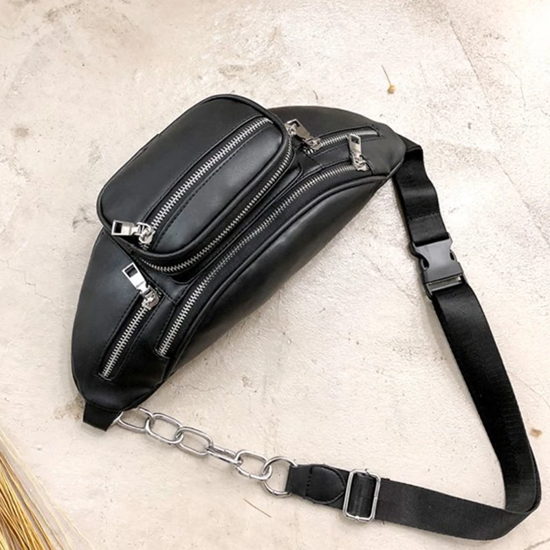 Crossbody Bags for Women PU Leather Shoulder Chest Bag Large Capacity Ladies Handbag Zipper Waist Pack
Crossbody Bags for Women PU Leather Shoulder Chest Bag Large Capacity Ladies Handbag Zipper Waist Pack