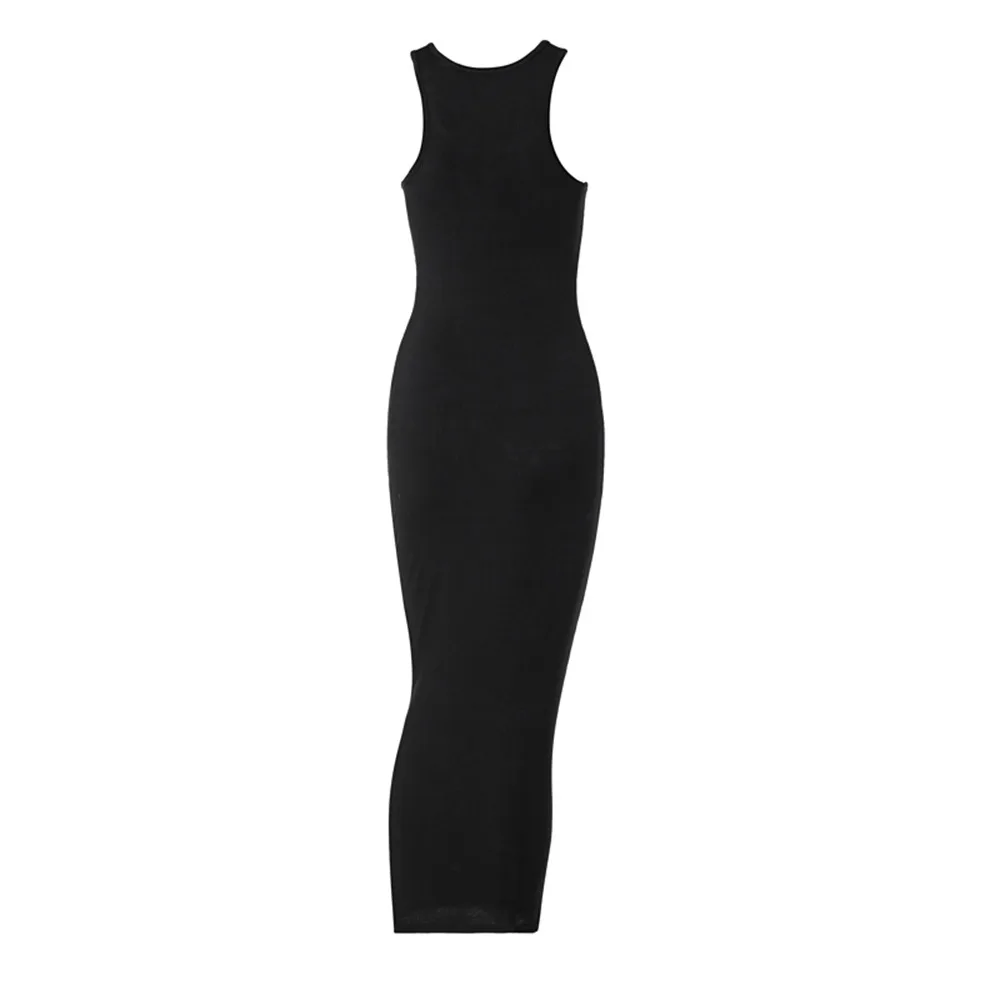 2021 Sleeveless Solid Square Collar Ribbed Skinny Maxi Dress Spring Summer Women Fashion Sexy Streetwear Lounghe Wear
2021 Sleeveless Solid Square Collar Ribbed Skinny Maxi Dress Spring Summer Women Fashion Sexy Streetwear Lounghe Wear