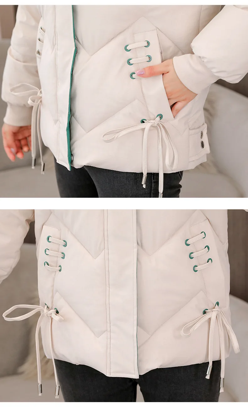 Women's Short Cotton Coat 2020 Winter Warm Jacket Loose Thicker Ladies Slim Cotton-padded Coat Korean Student Parka Women L863 
Women's Short Cotton Coat 2020 Winter Warm Jacket Loose Thicker Ladies Slim Cotton-padded Coat Korean Student Parka Women L863