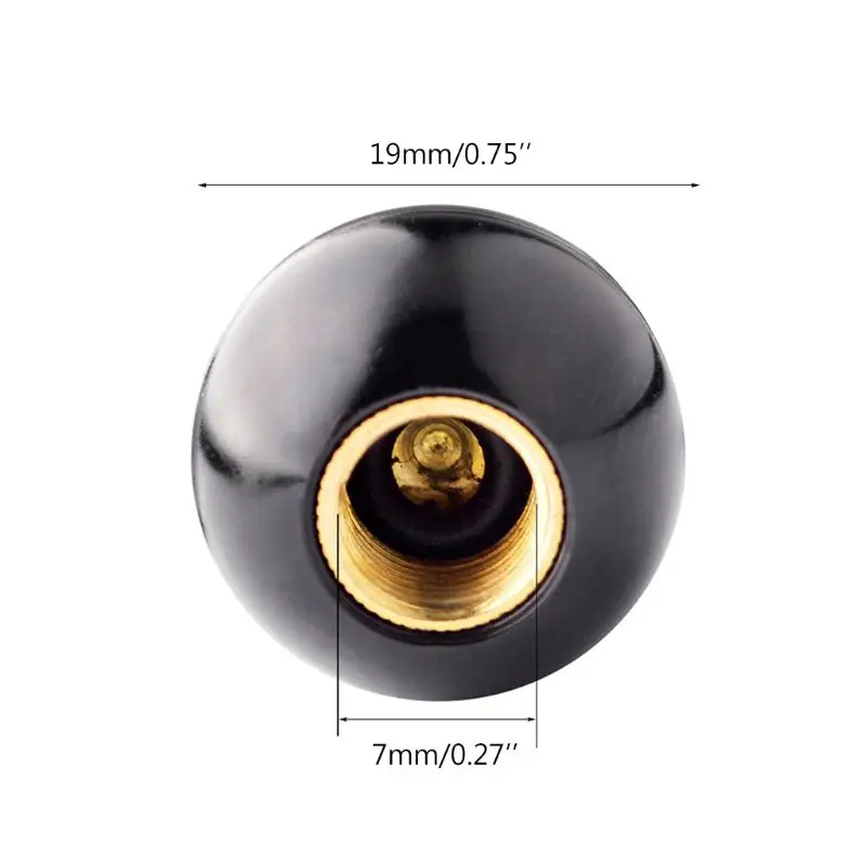 918E 4pcs Universal Tire Valve Stem Billiards Black 8 Ball Shape Auto Car Mountain Bike Wheel Air Valve Stem
918E 4pcs Universal Tire Valve Stem Billiards Black 8 Ball Shape Auto Car Mountain Bike Wheel Air Valve Stem