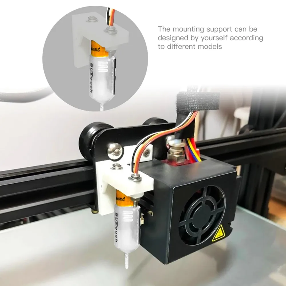 BL Touch Auto Leveling Sensor Kit Automatic Bed Leveling Replacement 3D Printer Accessories for Creality FDM Printer
BL Touch Auto Leveling Sensor Kit Automatic Bed Leveling Replacement 3D Printer Accessories for Creality FDM Printer