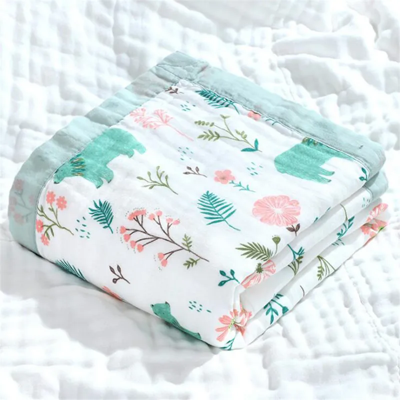 Baby Blanket Soft Breathable 6 Layer Muslin Cotton Baby Sleeping Blanket Swaddle Bath Towel Infant Kids Children Bedding Blanket
Baby Blanket Soft Breathable 6 Layer Muslin Cotton Baby Sleeping Blanket Swaddle Bath Towel Infant Kids Children Bedding Blanket