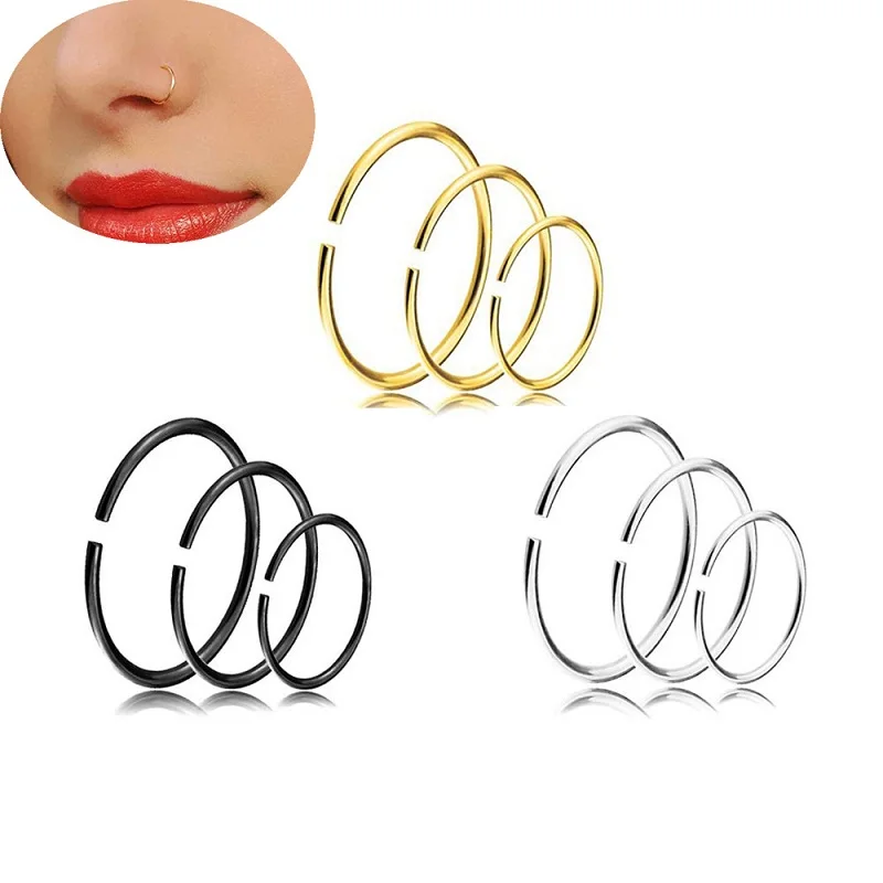 Hot Sale 9pcs/set 316L Stainless Steel Round Bone Nose Stud Piercing Earring Nose Ring Prong Body Piercing Jewelry
Hot Sale 9pcs/set 316L Stainless Steel Round Bone Nose Stud Piercing Earring Nose Ring Prong Body Piercing Jewelry