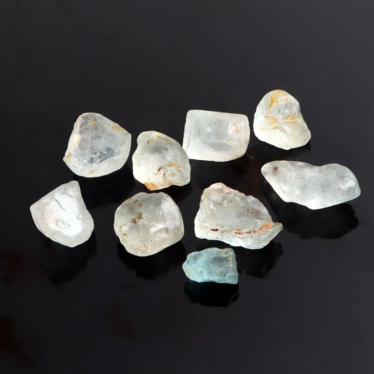 250Ct/pack Natural Blue Topaz Gemstones Rough Fine Jewelry Minerals Ring Making Necklace Mounting Diy Collection
250Ct/pack Natural Blue Topaz Gemstones Rough Fine Jewelry Minerals Ring Making Necklace Mounting Diy Collection
