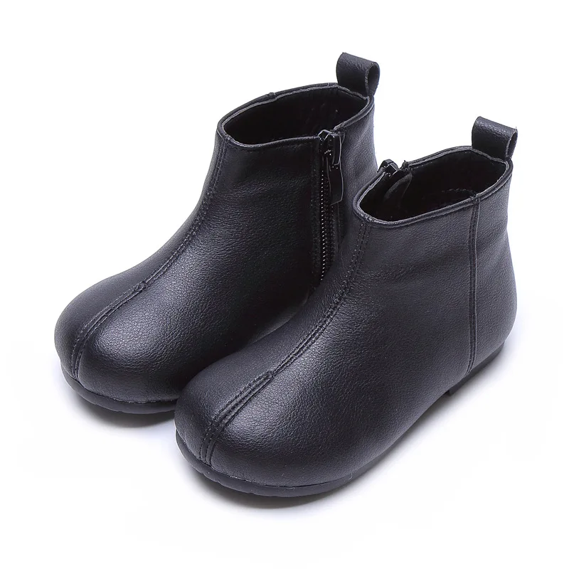 COZULMA Kids Girls 2020 Autumn Classic Side Zip Ankle Boots Leather High Shoes Chilldren Boys Retro Fashion Boots Size 21-30 
COZULMA Kids Girls 2020 Autumn Classic Side Zip Ankle Boots Leather High Shoes Chilldren Boys Retro Fashion Boots Size 21-30