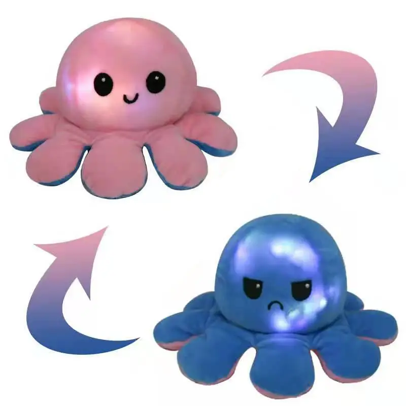 Strange Genuine Two-side Octopu Flip 2021 Ornaments Octopus Luminous Home Supply Mascot Octopu Bedroom Sensory Stuffed Toys
Strange Genuine Two-side Octopu Flip 2021 Ornaments Octopus Luminous Home Supply Mascot Octopu Bedroom Sensory Stuffed Toys