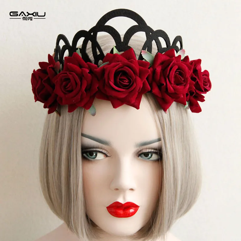 Red Flower Headband Women Girl Elastic Headdress Bridal Wedding Jewelry Romantic Elegant Feamle Headwear Headpiece Hair bands
Red Flower Headband Women Girl Elastic Headdress Bridal Wedding Jewelry Romantic Elegant Feamle Headwear Headpiece Hair bands