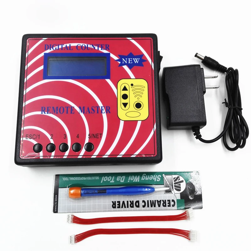Digital Counter Remote Master Car Garage Door RF Remote Key Programmer Fixed Rolling Copier Remote Controller Frequency Meter
Digital Counter Remote Master Car Garage Door RF Remote Key Programmer Fixed Rolling Copier Remote Controller Frequency Meter