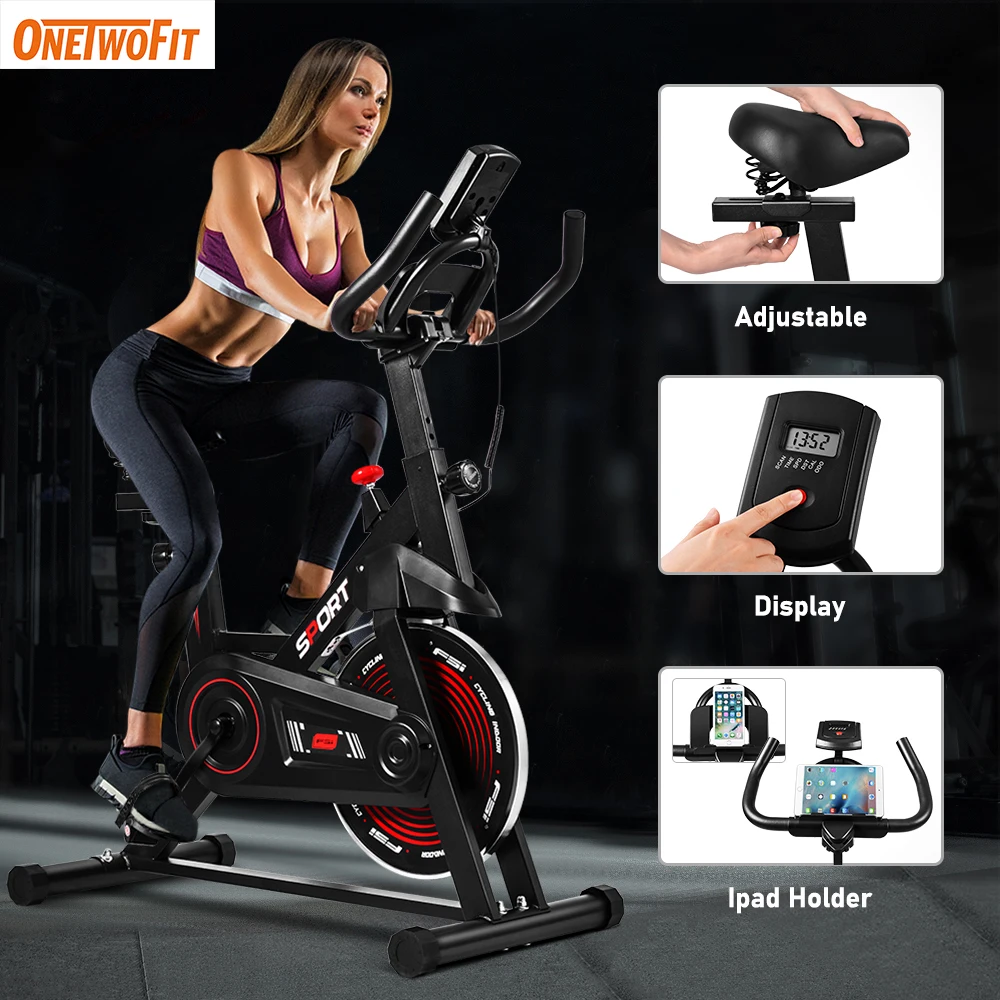 OneTwoFit Folding Magnetic Exercise Bike Indoor Spinning Bike Bicycle Adjustable Seat Large Fitness Equipment for Home Gym Sport
OneTwoFit Folding Magnetic Exercise Bike Indoor Spinning Bike Bicycle Adjustable Seat Large Fitness Equipment for Home Gym Sport