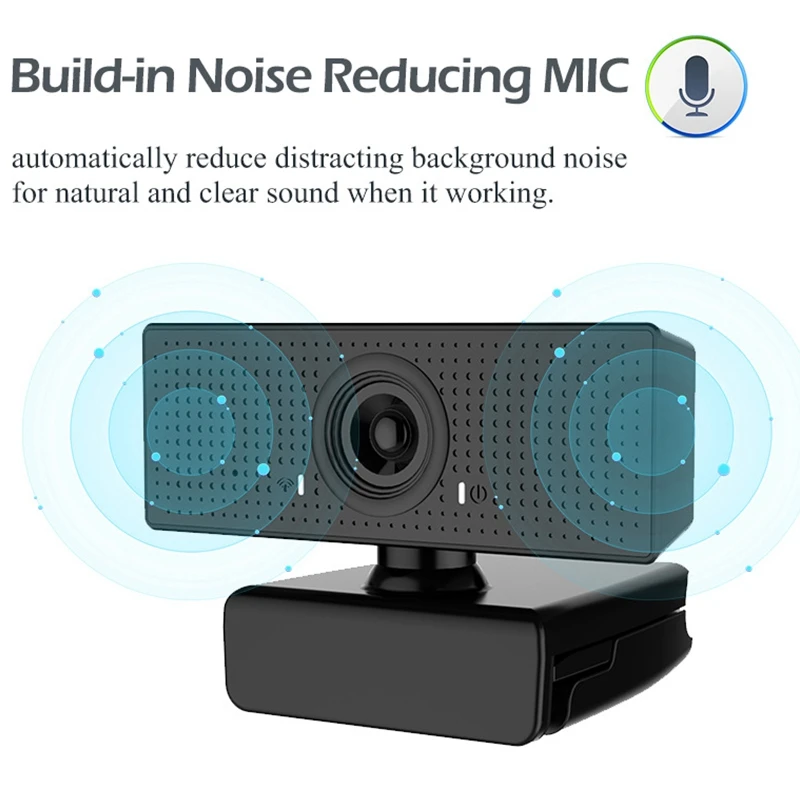 USB2.0 HD 1080P Webcam Camera CMOS Sensor 30Fps Live Conference Camera with Microphone for PC Laptop
USB2.0 HD 1080P Webcam Camera CMOS Sensor 30Fps Live Conference Camera with Microphone for PC Laptop