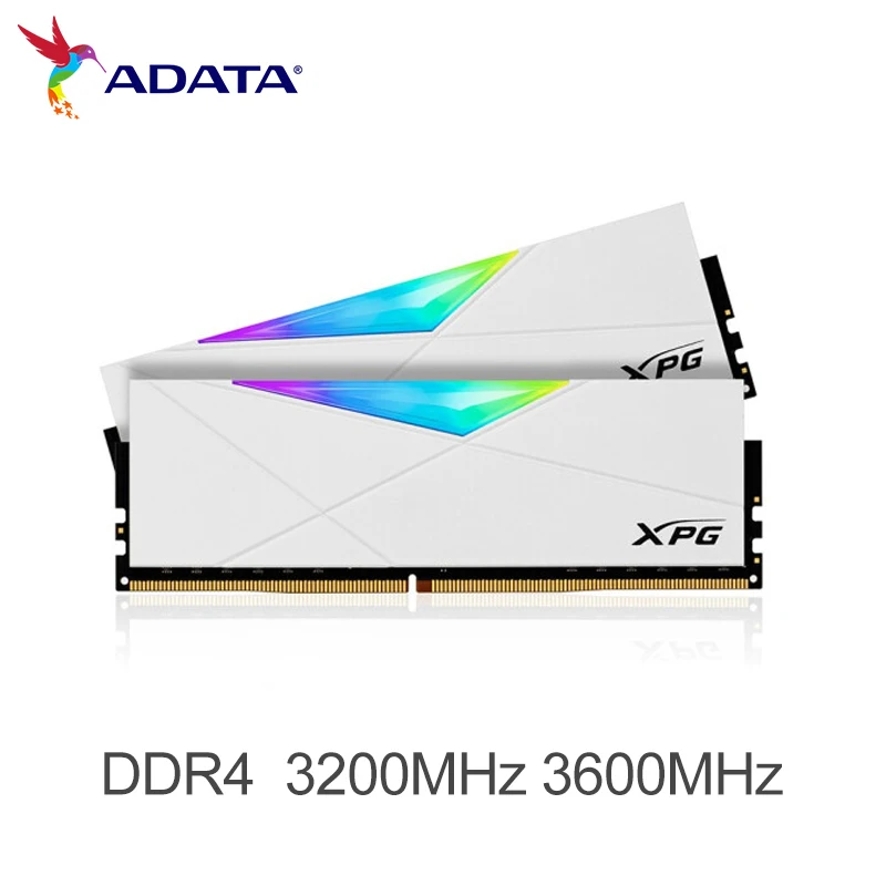 ADATA DDR4 RAM XPG SPECTRIX D50 RGB модуль памяти 8 Гб 16 3200 МГц 3600 память для настольного ПК |