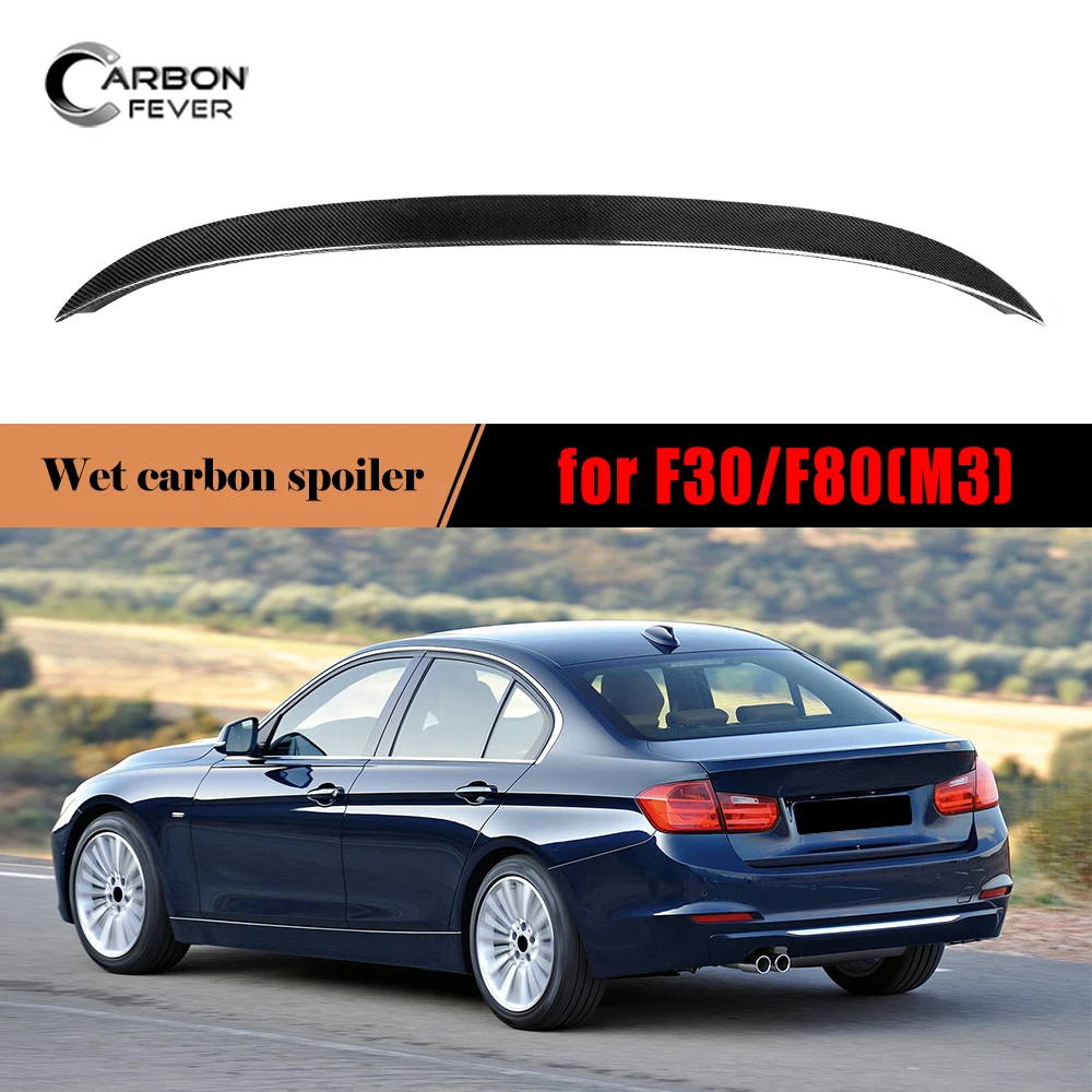 Car Rear Trunk Spoiler Wing Boot Lip ABS Carbon Fiber For BMW 3 Series F30 F80 M3 4-Door Sedan Auto Accessories Car Styling
Car Rear Trunk Spoiler Wing Boot Lip ABS Carbon Fiber For BMW 3 Series F30 F80 M3 4-Door Sedan Auto Accessories Car Styling