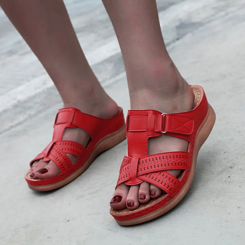 2020 Summer Women's Slipper Footwear Peep-Toe Shoes Woman High-Heeled Casual Wedges For Women Rome Shoes Summer Slippers
2020 Summer Women's Slipper Footwear Peep-Toe Shoes Woman High-Heeled Casual Wedges For Women Rome Shoes Summer Slippers