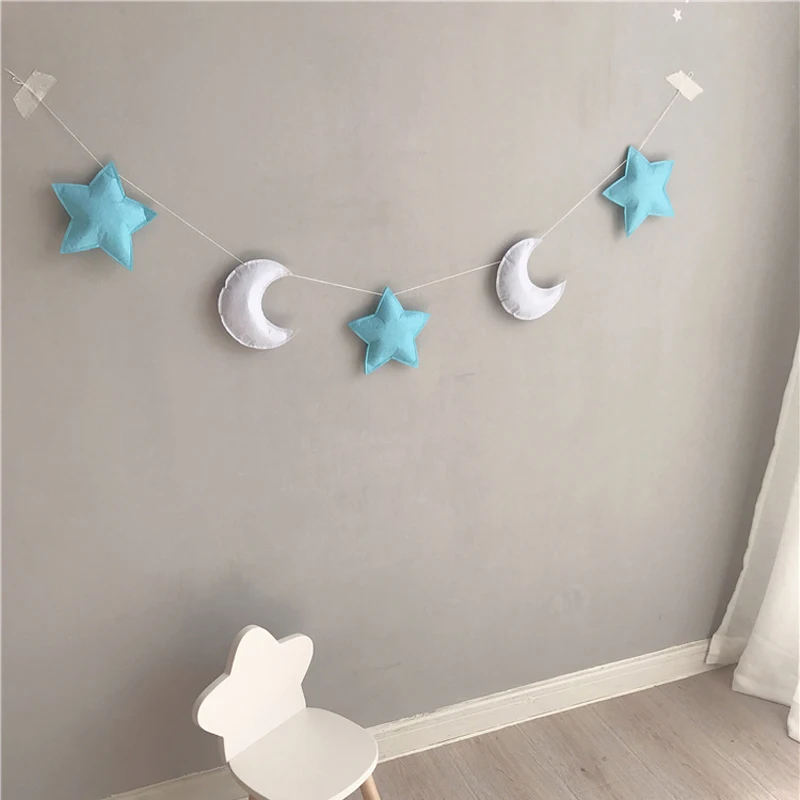 5pcs Star Moon Beauty Hanging Wall Decor Window Decoration New Garland Kids Bedroom Tent Bed Mat Baby Shower Bunting Ornament
5pcs Star Moon Beauty Hanging Wall Decor Window Decoration New Garland Kids Bedroom Tent Bed Mat Baby Shower Bunting Ornament