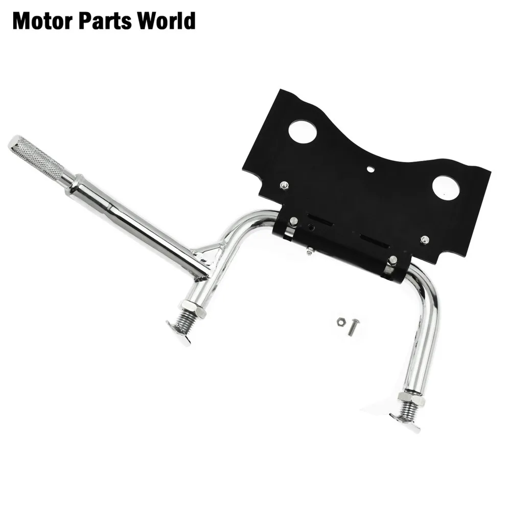 Motorcycle Chrome Adjustable Center Stand Support with Mounting Hardware For Harley Touring Street Glide Road King FLHR 09-18
Motorcycle Chrome Adjustable Center Stand Support with Mounting Hardware For Harley Touring Street Glide Road King FLHR 09-18