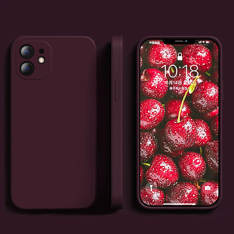 Case For iPhone 12 Case New Classic Straight Edge Silicone Cover For iPhone 12 11 Pro Max XR X XS Max 7 8 Plus SE 2020 Mini Case
Case For iPhone 12 Case New Classic Straight Edge Silicone Cover For iPhone 12 11 Pro Max XR X XS Max 7 8 Plus SE 2020 Mini Case