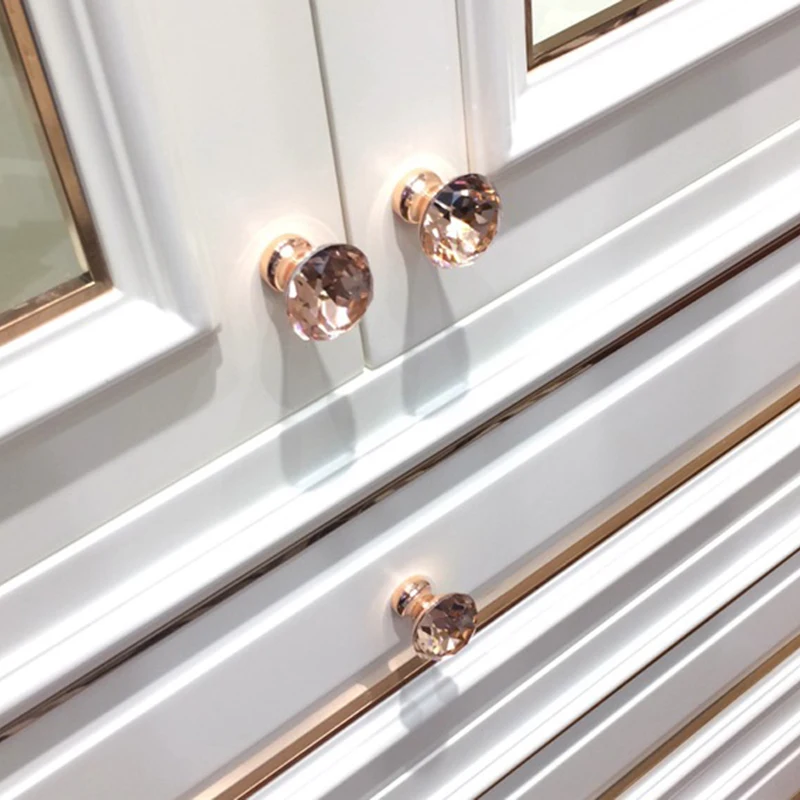 Rose Gold Rhinestone Door Knob Cabinet Drawer Cupboard Wardrobe Pull Handle Kitchen Cabinet Handles Modern Style Furniture Pulls
Rose Gold Rhinestone Door Knob Cabinet Drawer Cupboard Wardrobe Pull Handle Kitchen Cabinet Handles Modern Style Furniture Pulls