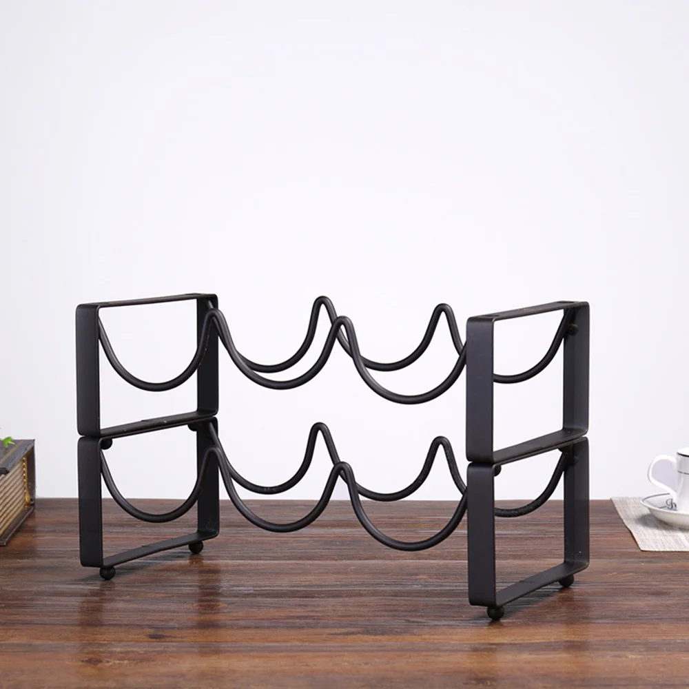 Creative Vintage Wire Rack Display Rack Storage Bottles Rack Stand Home Accessory Holds 3 Bottles
Creative Vintage Wire Rack Display Rack Storage Bottles Rack Stand Home Accessory Holds 3 Bottles