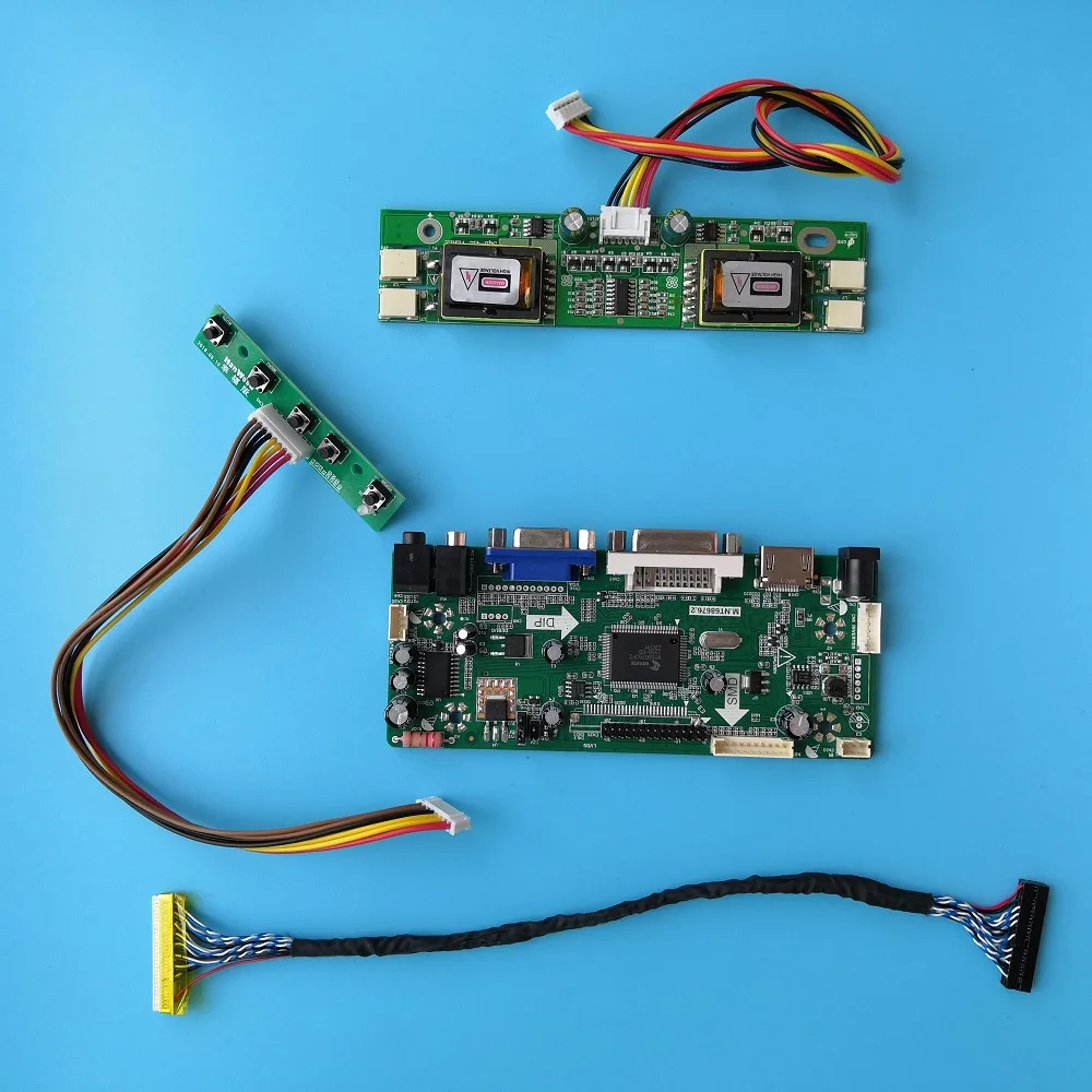 Комплект для LM201WE3 TLF2 плата контроллера 1680X1050 30pin Экран Панель М. NT68676 DIY