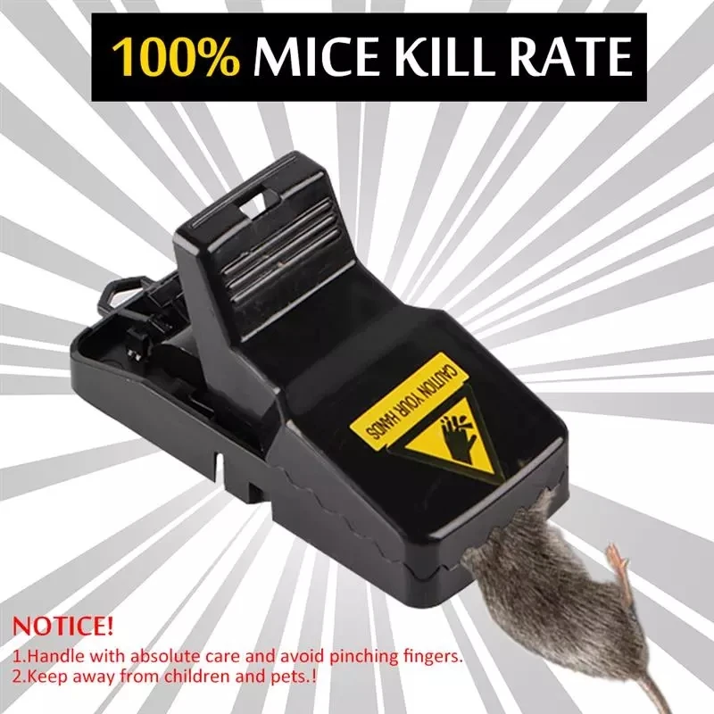 6/12PCS Reusable Rat Catching Mice Mouse Traps Plastic Sensitive Small Rat Trap Bait Snap Spring Rodent Catcher Pest Control
6/12PCS Reusable Rat Catching Mice Mouse Traps Plastic Sensitive Small Rat Trap Bait Snap Spring Rodent Catcher Pest Control