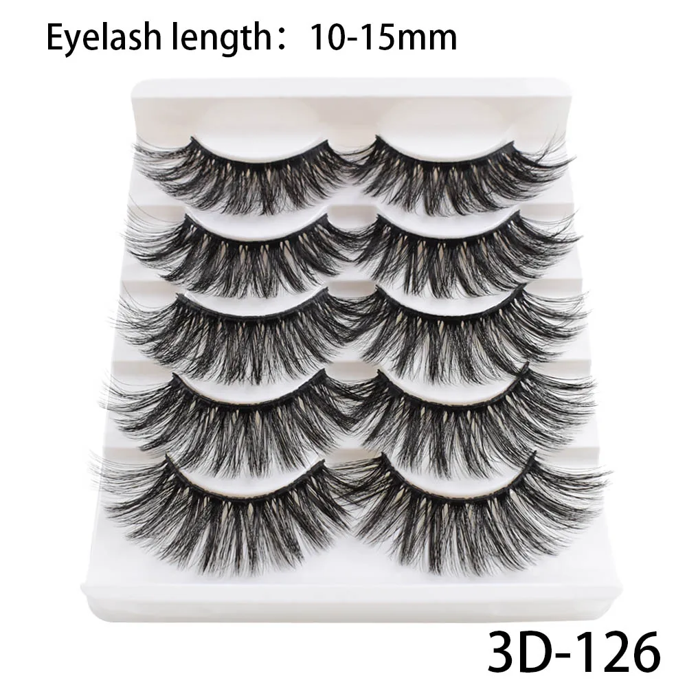 5Pairs 3D Mink Lashes Thick False Eyelashes Natural Long Eye Lashes Wispy Fake Eyelash Extension Makeup Tools Beauty Faux Cils
5Pairs 3D Mink Lashes Thick False Eyelashes Natural Long Eye Lashes Wispy Fake Eyelash Extension Makeup Tools Beauty Faux Cils