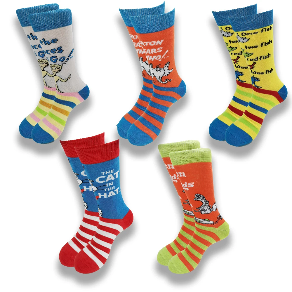 A Pair of Socks for Men and Women in Autumn and Winter Grinch Soft and Comfortable Street Style Advanced sewing Crew Socks
A Pair of Socks for Men and Women in Autumn and Winter Grinch Soft and Comfortable Street Style Advanced sewing Crew Socks