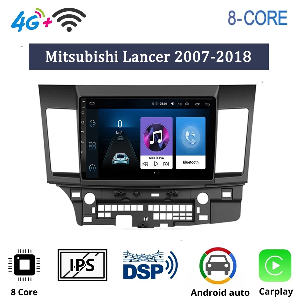 Автомобильный мультимедийный плеер carplay Android 10 для MITSUBISHI LANCER 2007-2015, 10,1 дюйма, 2 DIN, радио, Android, видео, аудио плеер
Автомобильный мультимедийный плеер carplay Android 10 для MITSUBISHI LANCER 2007-2015, 10,1 дюйма, 2 DIN, радио, Android, видео, аудио плеер