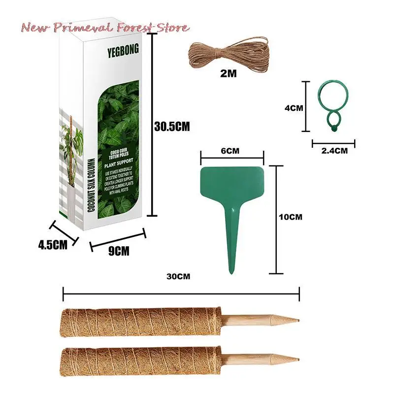 Great Plant Climbing Pole Coir Moss Stick Coir Moss Palm Vines Stick Support Extension
Great Plant Climbing Pole Coir Moss Stick Coir Moss Palm Vines Stick Support Extension