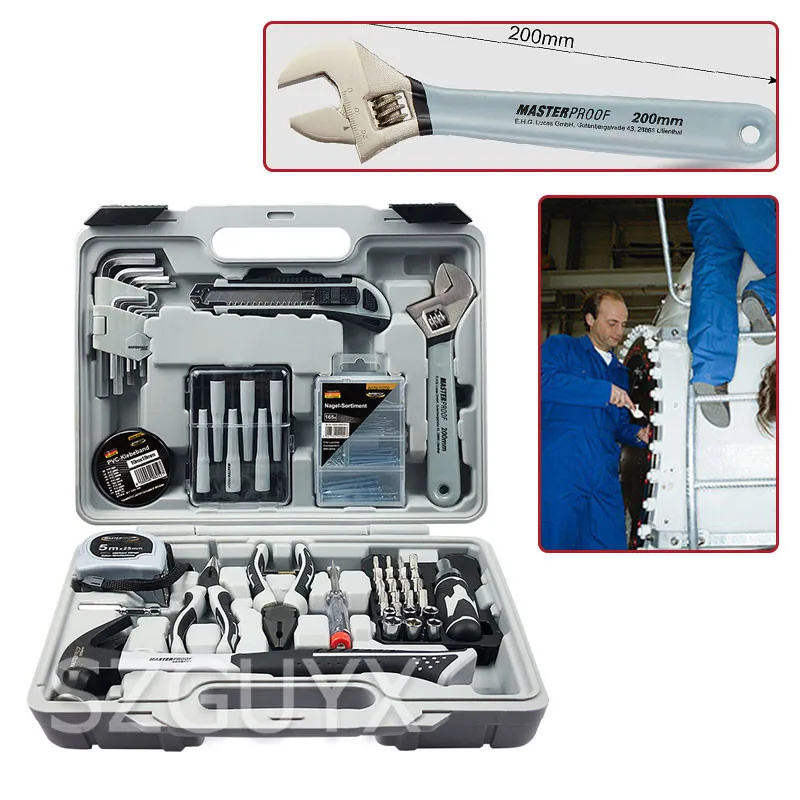 Ремонтный набор электрика промышленного класса, домашний многофункциональный набор инструментов, ручной портативный набор инструментов
Ремонтный набор электрика промышленного класса, домашний многофункциональный набор инструментов, ручной портативный набор инструментов