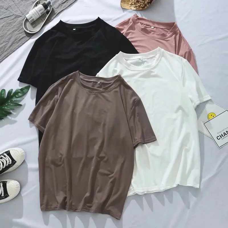 2019 short sleeve breathable shirts t-shirt men candy color summer thin section fashion round neck Slim gray Top Plus size 3XL
2019 short sleeve breathable shirts t-shirt men candy color summer thin section fashion round neck Slim gray Top Plus size 3XL