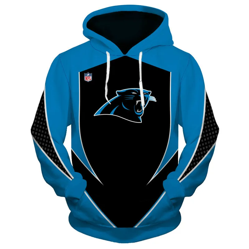 Carolina 3D football hoodie, black and blue stitched sportswear, graffiti, black leopard print men's casual hoodie cloth
Carolina 3D football hoodie, black and blue stitched sportswear, graffiti, black leopard print men's casual hoodie cloth