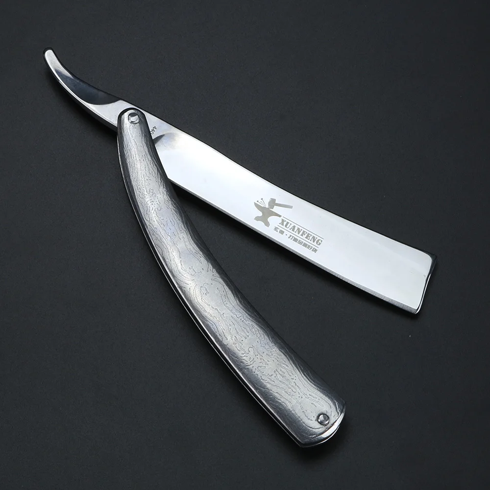 Folding Shave Knife Stainless Steel Barber Hair Cut Razor Shaving Razor Professional Straight Blade Razors Hair Clipper
Folding Shave Knife Stainless Steel Barber Hair Cut Razor Shaving Razor Professional Straight Blade Razors Hair Clipper