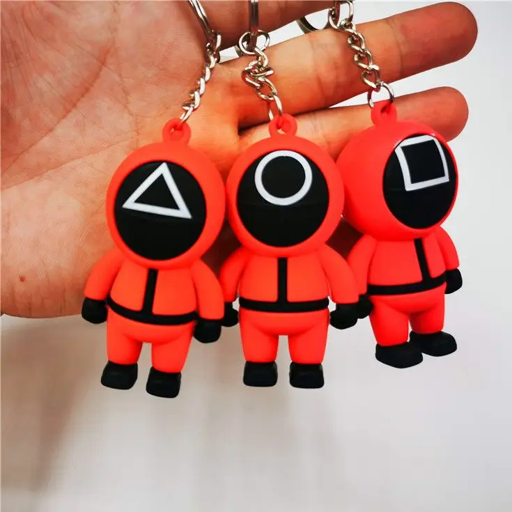 The latest Squid Game from South Korea and the same doll doll lovely key chain gift(contact businesses to send wooden body stic)
The latest Squid Game from South Korea and the same doll doll lovely key chain gift(contact businesses to send wooden body stic)