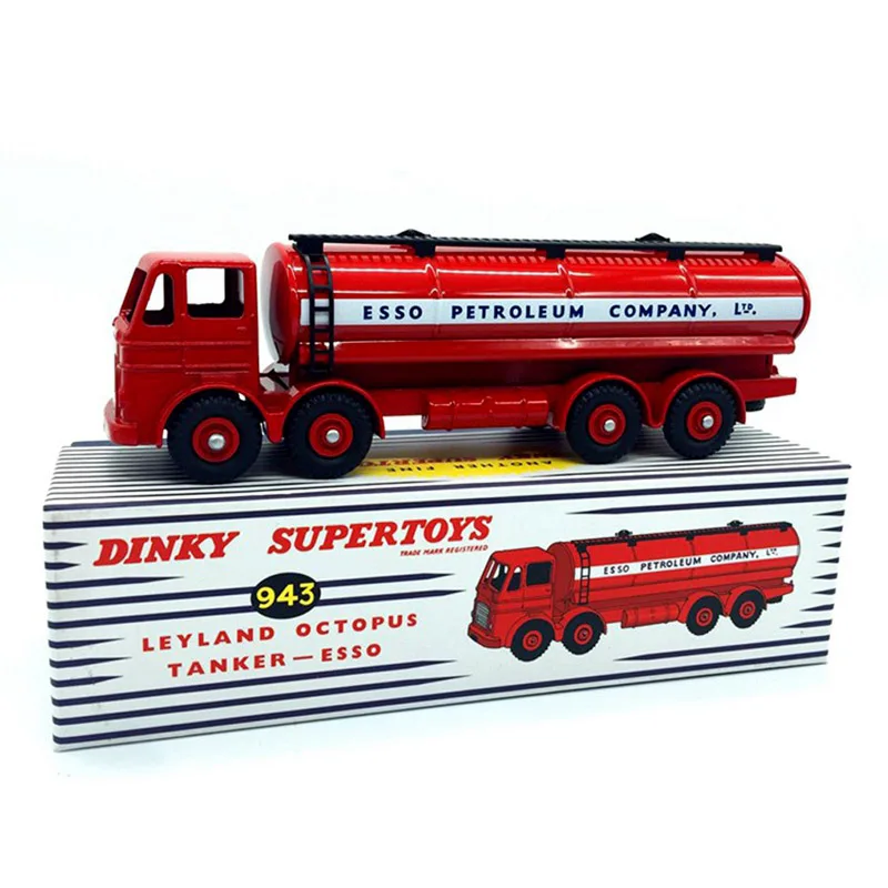 Фото 1/43 Dinky Supertoys 943 LEYLAND ESSO Осьминог танкер модель игрушки автомобиль литой коллекцией